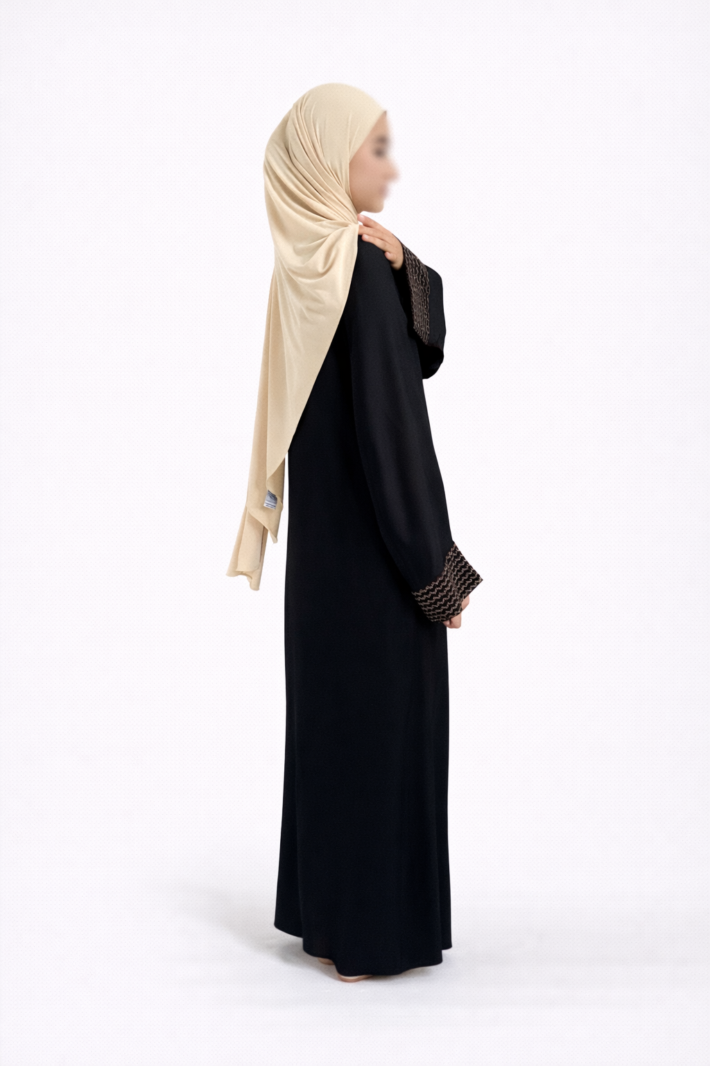 Abaya Dubai Elegance Noire ✨